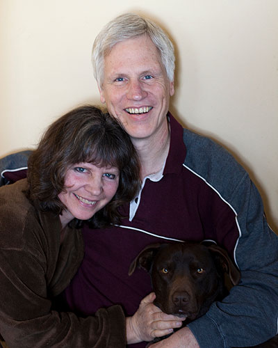 Jim and his wife Julie, who helped him discover the power of Rolfing